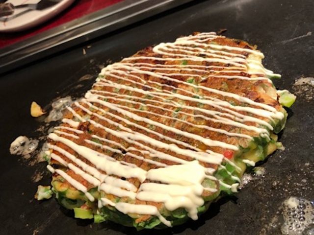ねぎ焼き_お好み焼 ゆかり 横浜