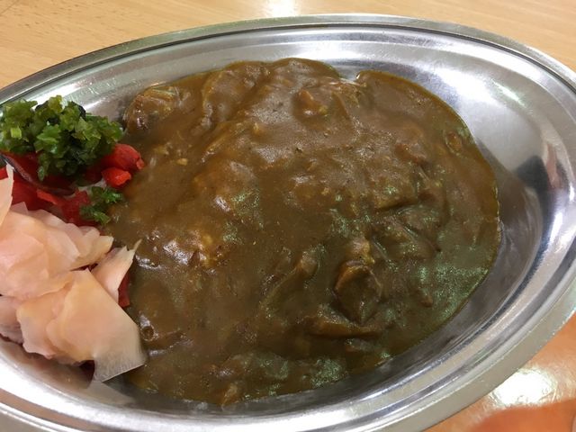 インデアンカレー(辛口)しょうがは追加_カレーショップ インデアン 長崎屋帯広店