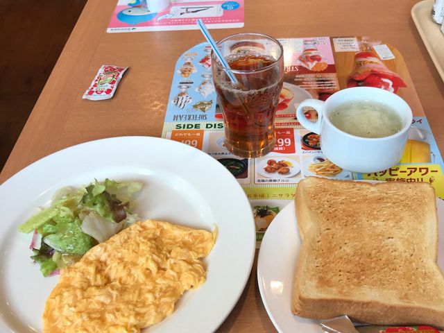 スクランブルエッグセット431円_ガスト春日部小渕店