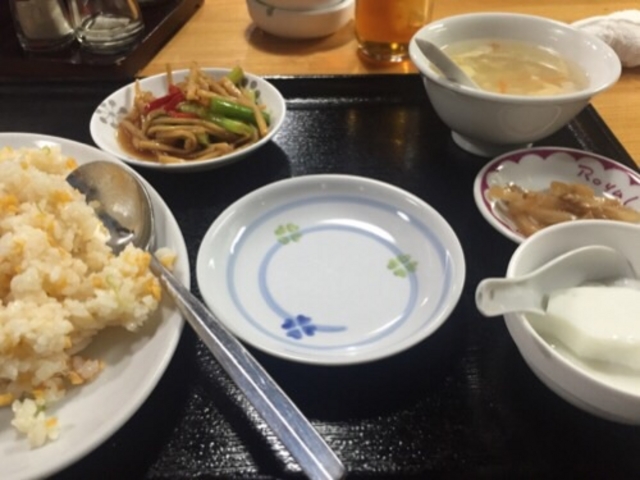 ボリュームある定食セットです。_中国家庭料理 貴楽