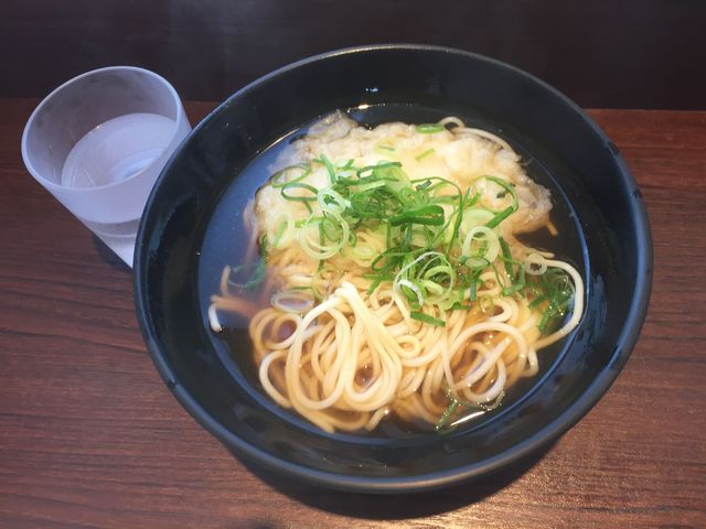 きつねそば_えきそば