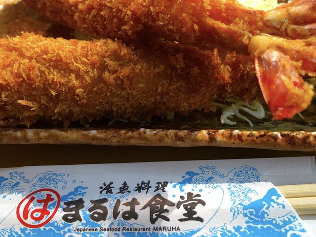 エビフライ定食_エビフライ食堂まるは