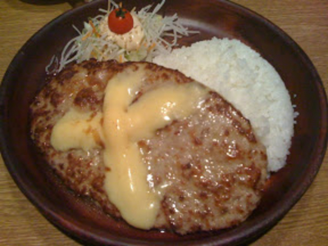 チーズトッピング☆_びっくりドンキー 米沢徳町店