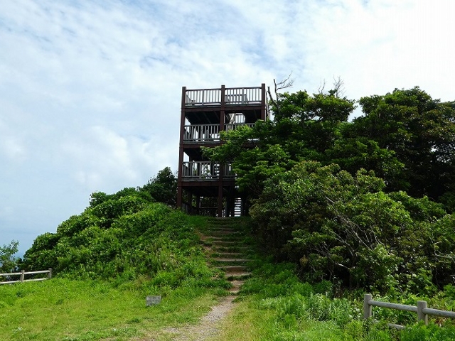 島根県・マリンパーク多古鼻・展望台_天空の岬マリンパーク多古鼻