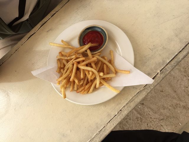 ポテトも美味しかったです_食堂かりか