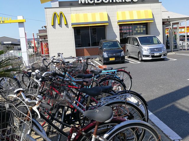 ドライブスルーできます_マクドナルド宇部店