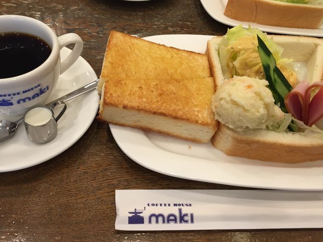 満足感があるモーニング_COFFEE HOUSE maki