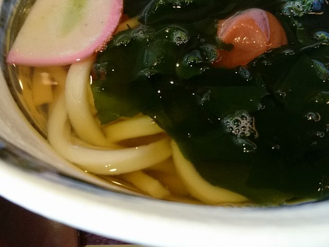 梅わかめうどん_杵屋 広島宇品イオン店