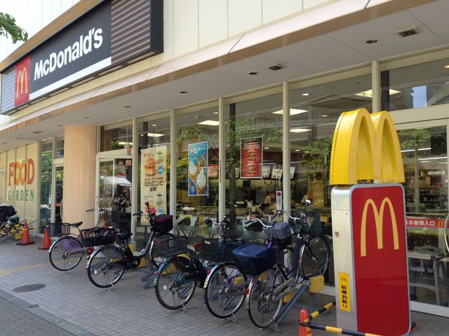 帰りはこちらから_マクドナルド新座与野フードセンター店