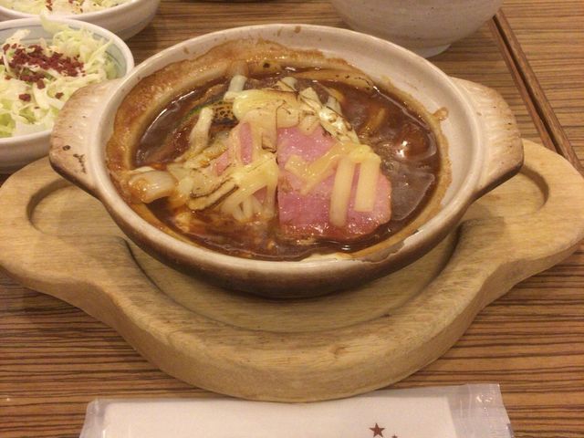 チーズハンバーグ!_土鍋ハンバーグ 北斗星 狸小路5丁目店