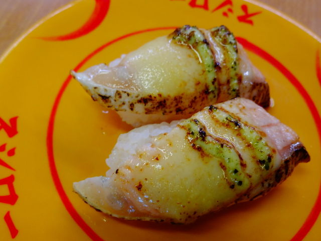 炙りサーモンバジルチーズ_スシローさがみ野店