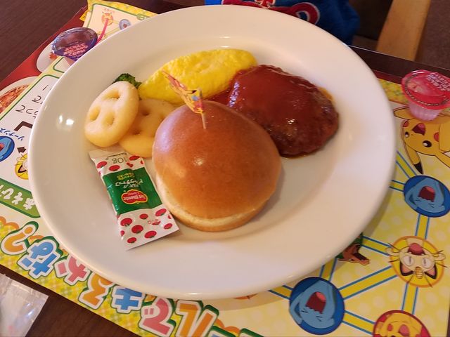 お子さまハンバーガー♪_デニーズ中百舌鳥店