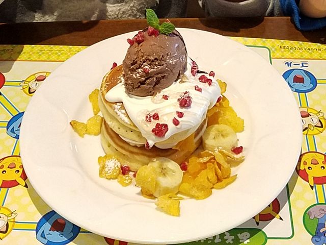 誕生日特典のデザート_デニーズ中百舌鳥店