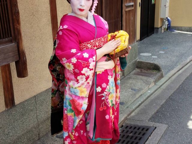 本物の舞妓さんみたい♪可愛らしい舞妓さんの完成です_舞妓体験処 ぎをん彩
