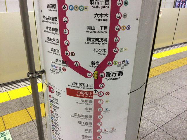 中野坂上駅_都営大江戸線 中野坂上駅