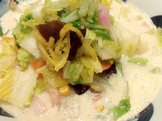 豆乳のちゃんぽん_リンガーハット 千葉海浜幕張店