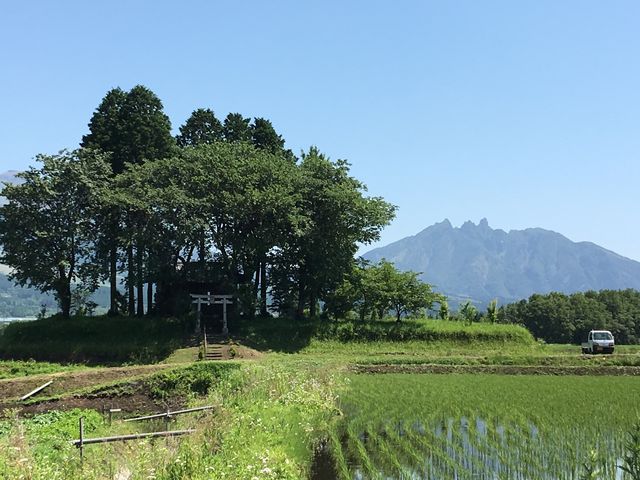 高森町から_根子岳