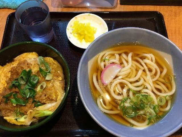 「天玉丼定食」_阪急そば 六甲店