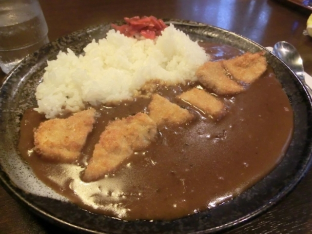 カツカレー_ステーキハウス 三ツ川