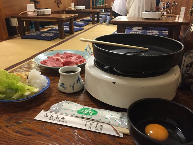 すき焼き一人前!お肉も充分満足でした!_今半本店