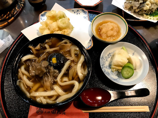 舞茸うどん_元祖 田丸屋