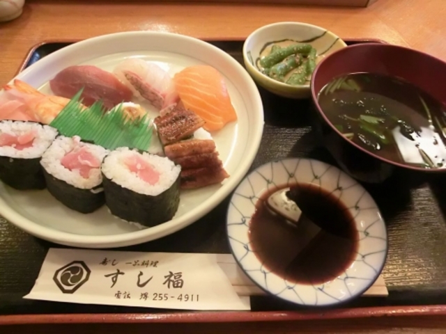 「すし定食」_すし福