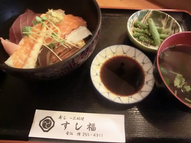 「ちらし定食」_すし福