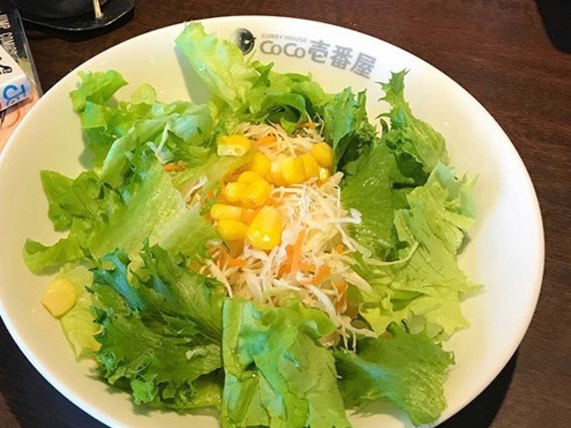 サラダ
_カレーハウスCoCo壱番屋旭川神居店
