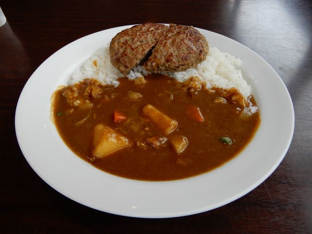 ハンバーグ+野菜_カレーハウスCoCo壱番屋牛久中央店