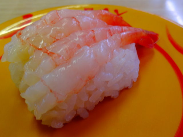 甘えび_スシロー 港築盛店