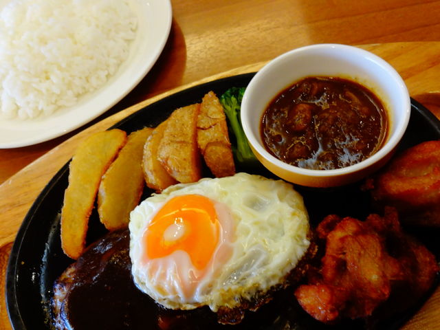 鉄板コンボランチ_ココス水戸千波店