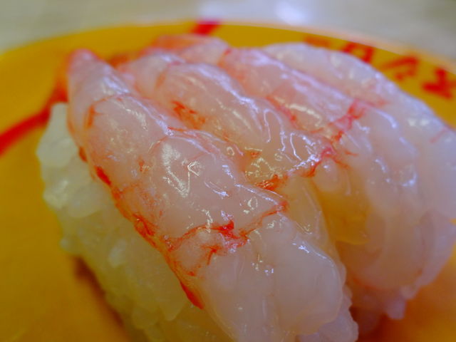 甘えび_スシロー水戸東原店
