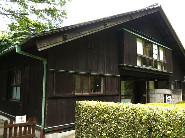 外観です_前川國男邸(江戸東京たてもの園)