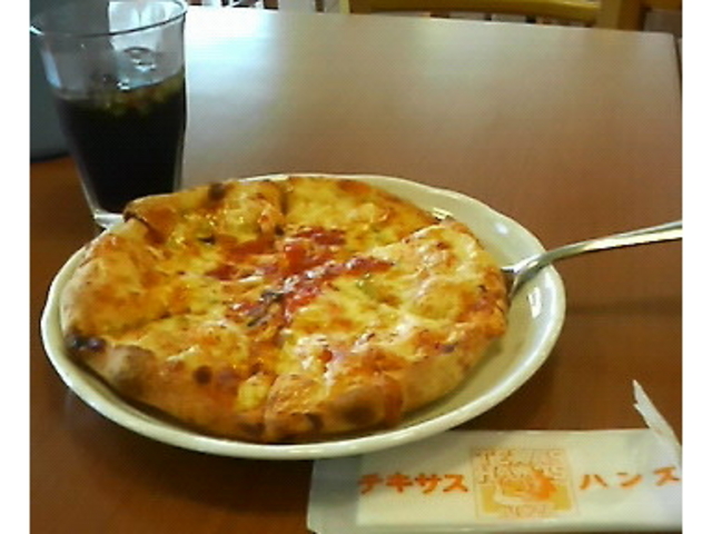 美味しいピザ_テキサスハンズ やしろ店