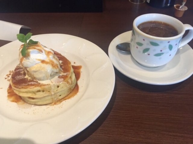 パンケーキです。_デニーズ 世田谷公園店(Denny’s)