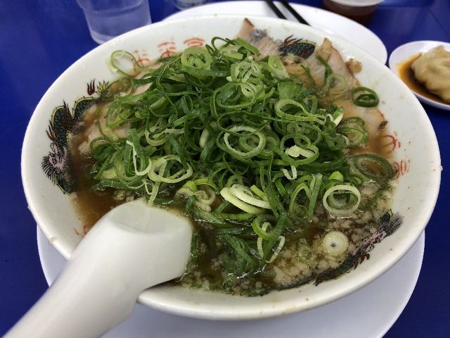 ネギたっぷり_来来亭岸部店