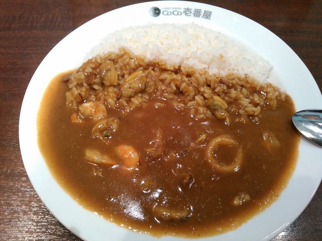 海の幸カレー 400グラム_カレーハウスCoCo壱番屋アクロスプラザ笠間店