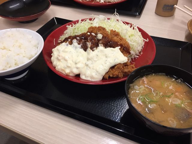 タルタルチキンカツ_かつや 仙台六丁の目店