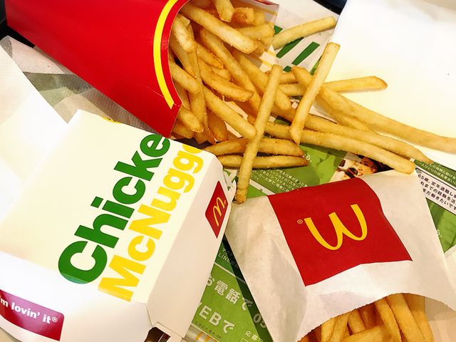 ポテトとナゲットのおやつ_マクドナルド 中和幹線大和高田店