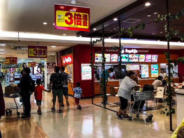 スガキヤモリーブ店外観。_スガキヤ モリーブ守山店