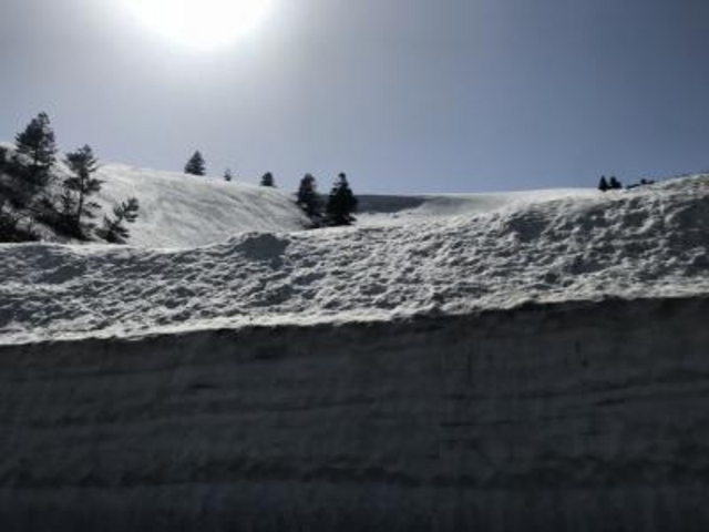 雪の壁_蔵王エコーライン