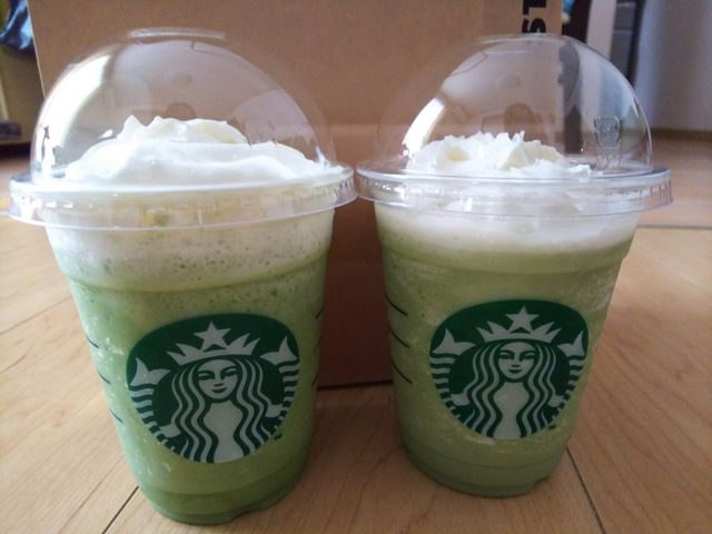 抹茶クリームフラペチーノ_スターバックス・コーヒー