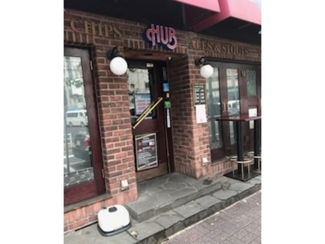 お店外観_英国風パブ HUB 銀座コリドー店