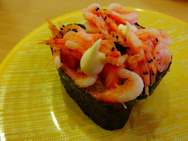 釜揚げ桜えび軍艦_かっぱ寿司 各務原店
