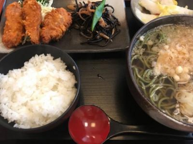 そば定食_藪善
