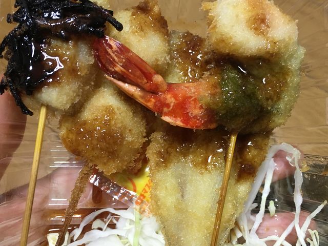 串揚げは美味しかったです。_串揚げダイニング 串音(牛カツ 宮下)