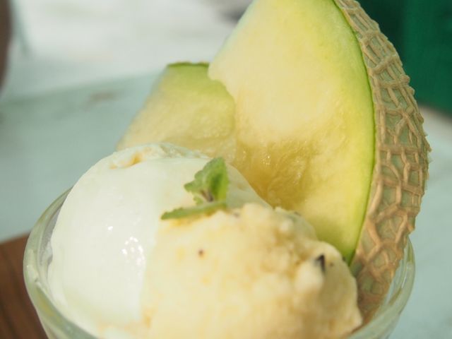 メロンパフェ 小さいサイズです_名倉メロン農場☆FruitcafeNiJi