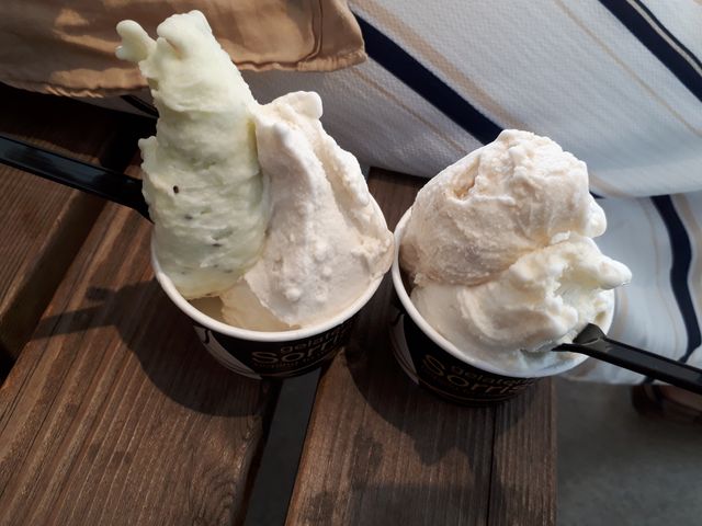 ダブルでカップにしました。_ソリッソ