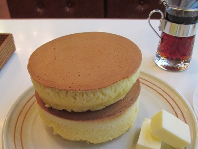 ホットケーキ_イワタ珈琲店