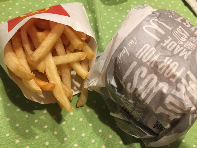 美味しかった_マクドナルド千代田モールカドヤ店